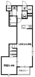 東川口HBの物件間取画像